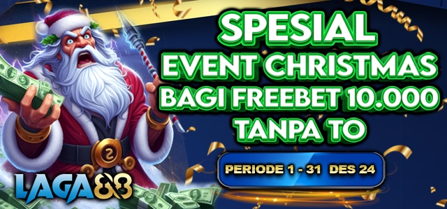 EVENT XMAS FREEBET 10K TANPA TO